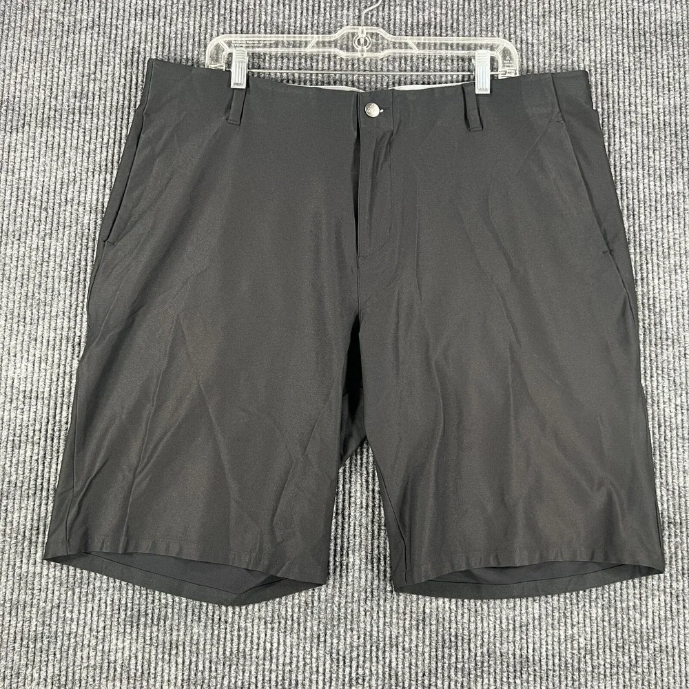 Adidas Mens Shorts 38 Black Golf Chino 9